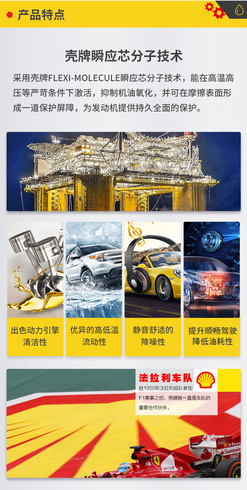 殼牌 合成機(jī)油 黃喜力HX6 10W-40 SN級(jí) 4L裝-第6張圖片-鄭州市冠恒貿(mào)易有限公司【官方網(wǎng)站】-車(chē)用潤(rùn)滑油服務(wù)專(zhuān)家